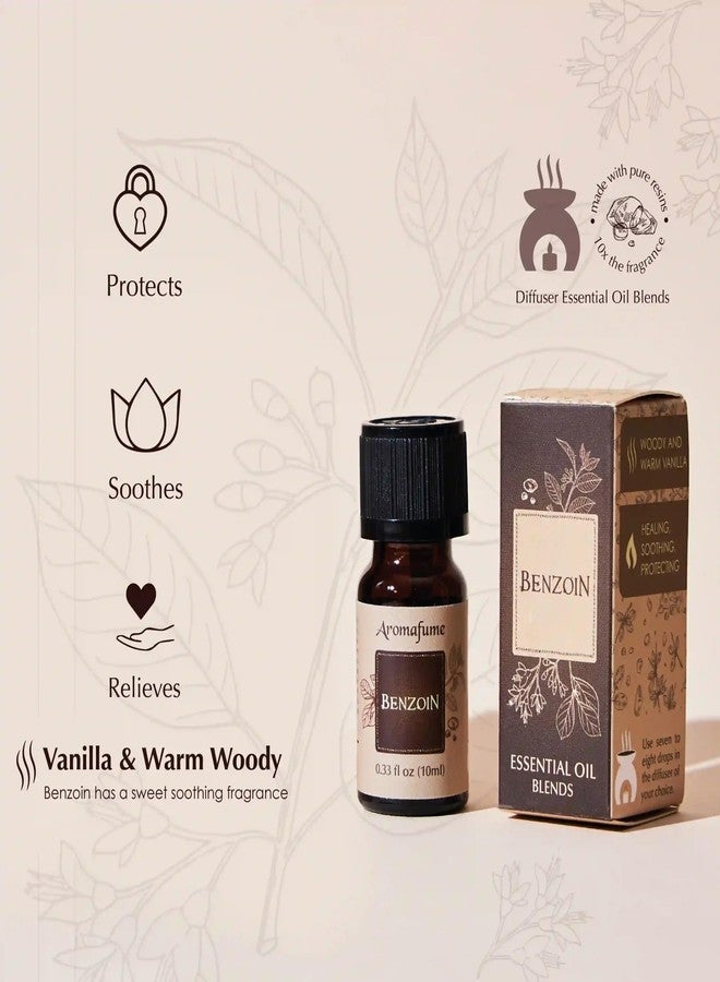 Aromafume Spiritual Awareness Resin Essential Oil Diffuser Blend Gift Set by Aromafume | Frankincense, Myrrh, Benzoin, Copal, Frankincense & Myrrh | 5 x 10ml | Stimulate a Connection | Charged with Pure Resins - Image 5